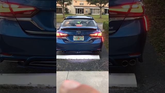 2018 Toyota Camry with Lexus style headlights