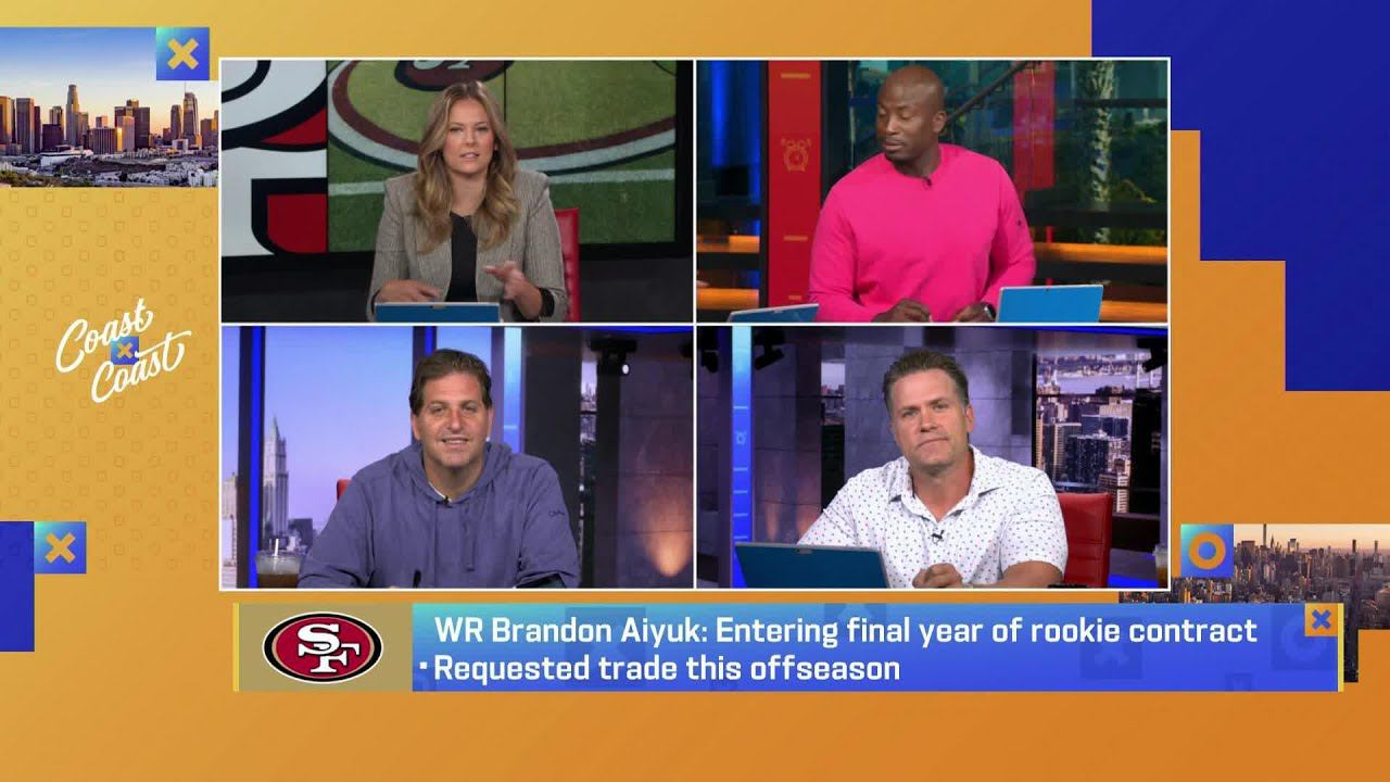 'GMFB' discusses the likelihood of Brandon Aiyuk getting traded than re-signing with 49ers