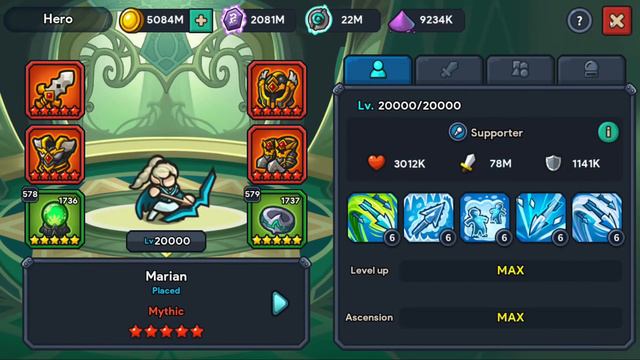 Idle Kingdom Defense #771 - Will Marian Surpass 78M Attack?! #IdleKingdomDefense