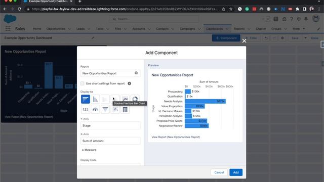 Dashboards in Salesforce | How to create a dashboard in Salesforce | Dashboard Basics