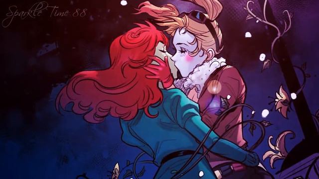 Collab Атомы - Star Tracker & Sparkle Time 88 | Harlivy - Harley Quinn & Poison Ivy