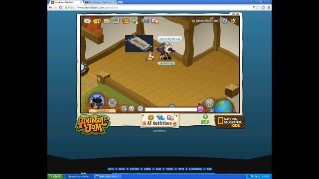 THE FIRST VIDEO.... 'GULP' ANIMAL JAM