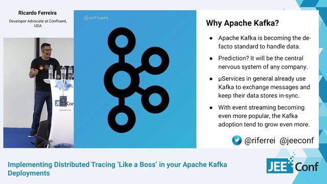 Implementing Distributed Tracing ‘Like a Boss’ in your Kafka Deployments (Ricardo Ferreira, USA)