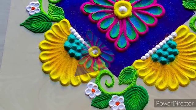 #1415 भाऊबीज & संक्रांती special rangoli designs   Diwali rangoli   भाईदुज रंगोली