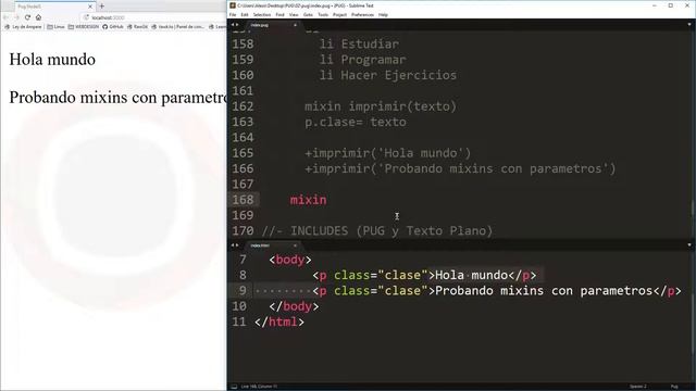 Curso PUG Español - Unless, Mixins [5] | Desarrollo Web