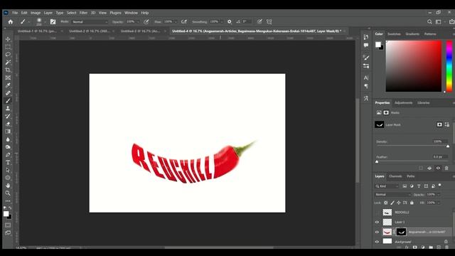 How to Create a Chilli Effect in Photoshop l Simple manipulation in photoshop #manupulation