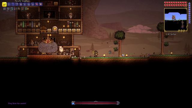 I Fought Deerclops From Don't Starve Together In Terraria 1.4.3! Queen Bee, Goblin Army & More Too!