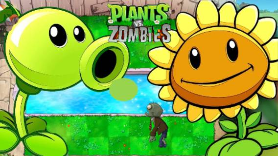 Прохождение самой первой части Plants VS Zombies. Играю в обновлённую версию ① ЗОМБИ УЖЕ В БАССЕЙНЕ