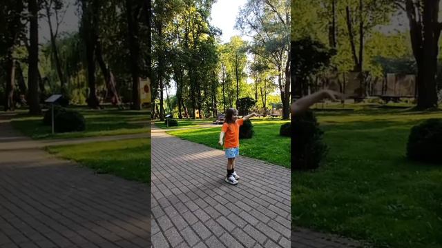 Парк Миниатюр в Южном парке г.Калининград и занятие на развитие ориентации ребёнка:)