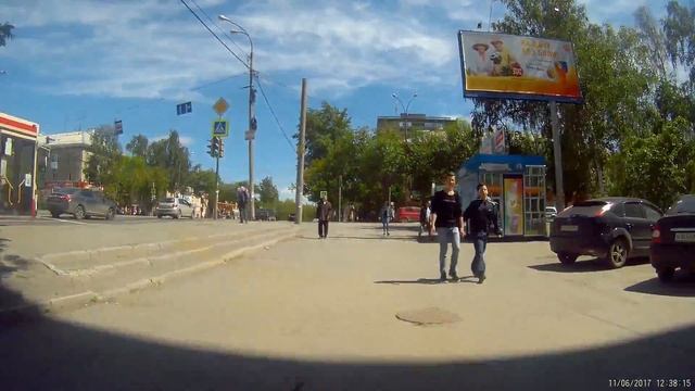 Велопрогулка на озеро Шарташ  - 11.06.17.(камера Git2)