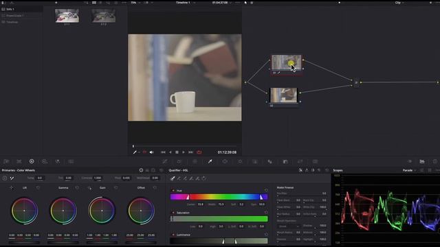 Видео о нодах в  DaVinci Resolve, которое вам понадобится.