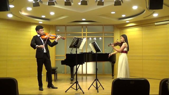 Johan Halvorsen - Passacaglia on a theme by Handel for violin and viola