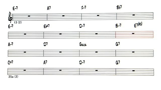 Wendy - Paul Desmond - Backing Track  in Eb  As 