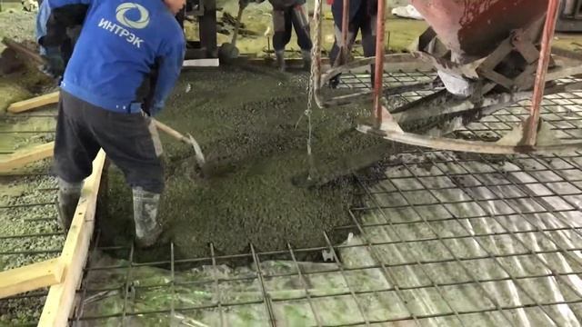 Распределение бетонной смеси ЕВРОПОЛ