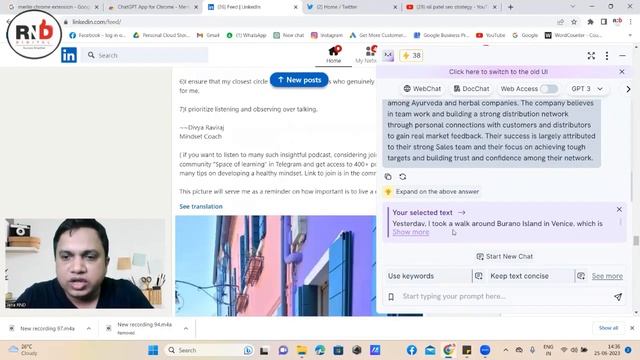 The Mind-Blowing AI Chrome Extensions to Use in 2023-24 for Your Linkedin | Merlin Chat GPT