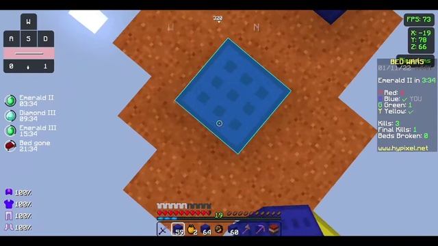 Cale Mash 128x (best Texture Pack For Minecraft Hypixel Bedwars 1.8.9)