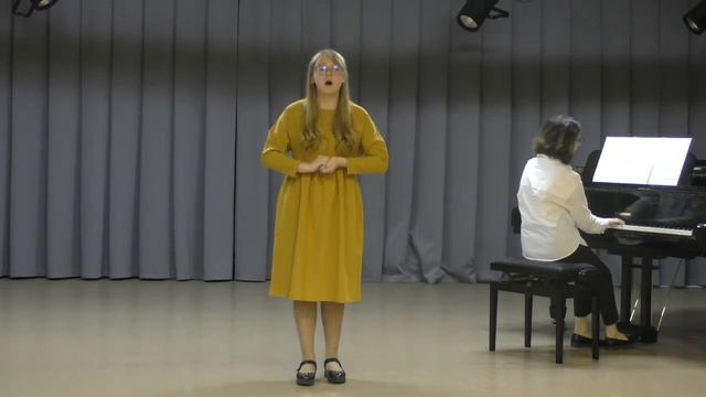 Выпускной экзамен - Микрюкова Мария - Перголези Se tu mami