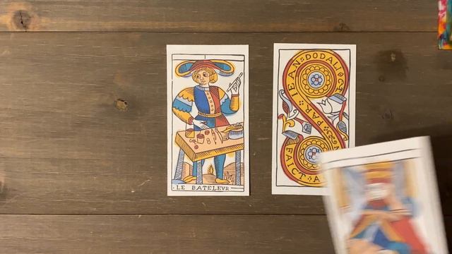 My Handmade Tarot Cards, Jean Dodal, 1701 (by Shell David) and Some Book Mods.
