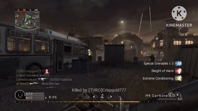 Call of duty 4 modern warfare first time playing clips