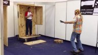 метание ножей. выставка стальная грань 2013г