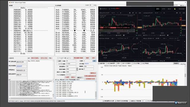 いなごトレード例 残分入れ直し機能実演