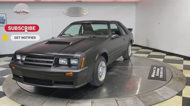 1982 FORD MUSTANG GT