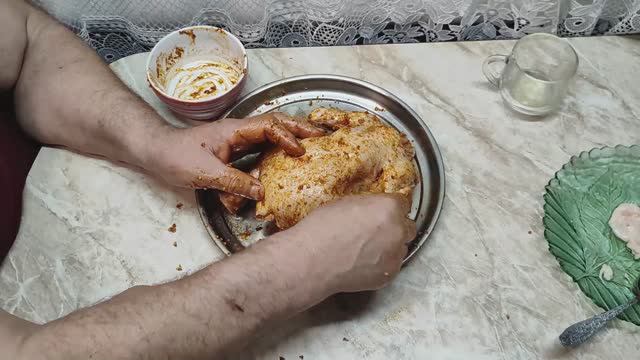 Маринад (намазка) для копчения курицы – Маринование курицы для копчения
