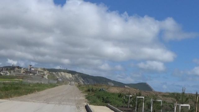 Анапа. От Морской Горгипии по ул. Ленина и ул. Таманская  на Высокий Берег.