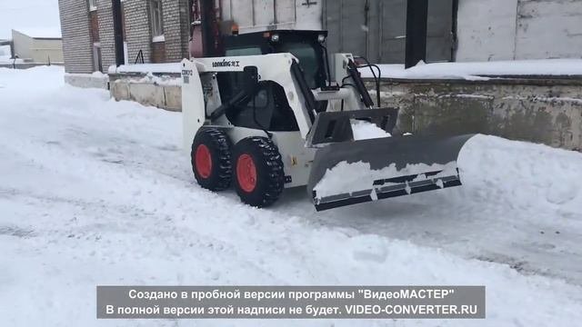 Мини погрузчик LONKING с отвалом