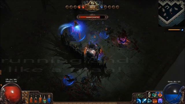 Path of Exile PvP (Frost Witch VS Lightning Templar)