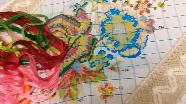 Посылка с подарочками от Оли чаляби чаби. Красивые рукоделки, наборы для вышивания и многое другое!