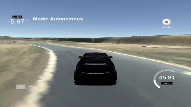 Autonomous KIA Soul 50 MPH