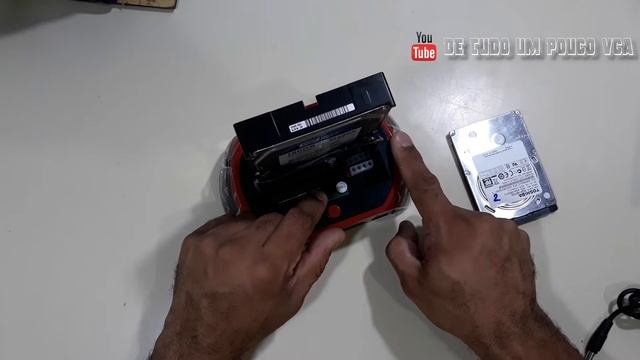 DOCK STATION IDEAL PARA PARTICIONAL E FORMATAR HDS