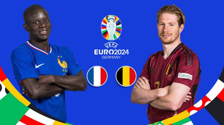 Футбол | Чемпионат Европы-2024 - Франция - Бельгия |1/8 Финала EURO 2024 | Франция - Бельгия онлайн
