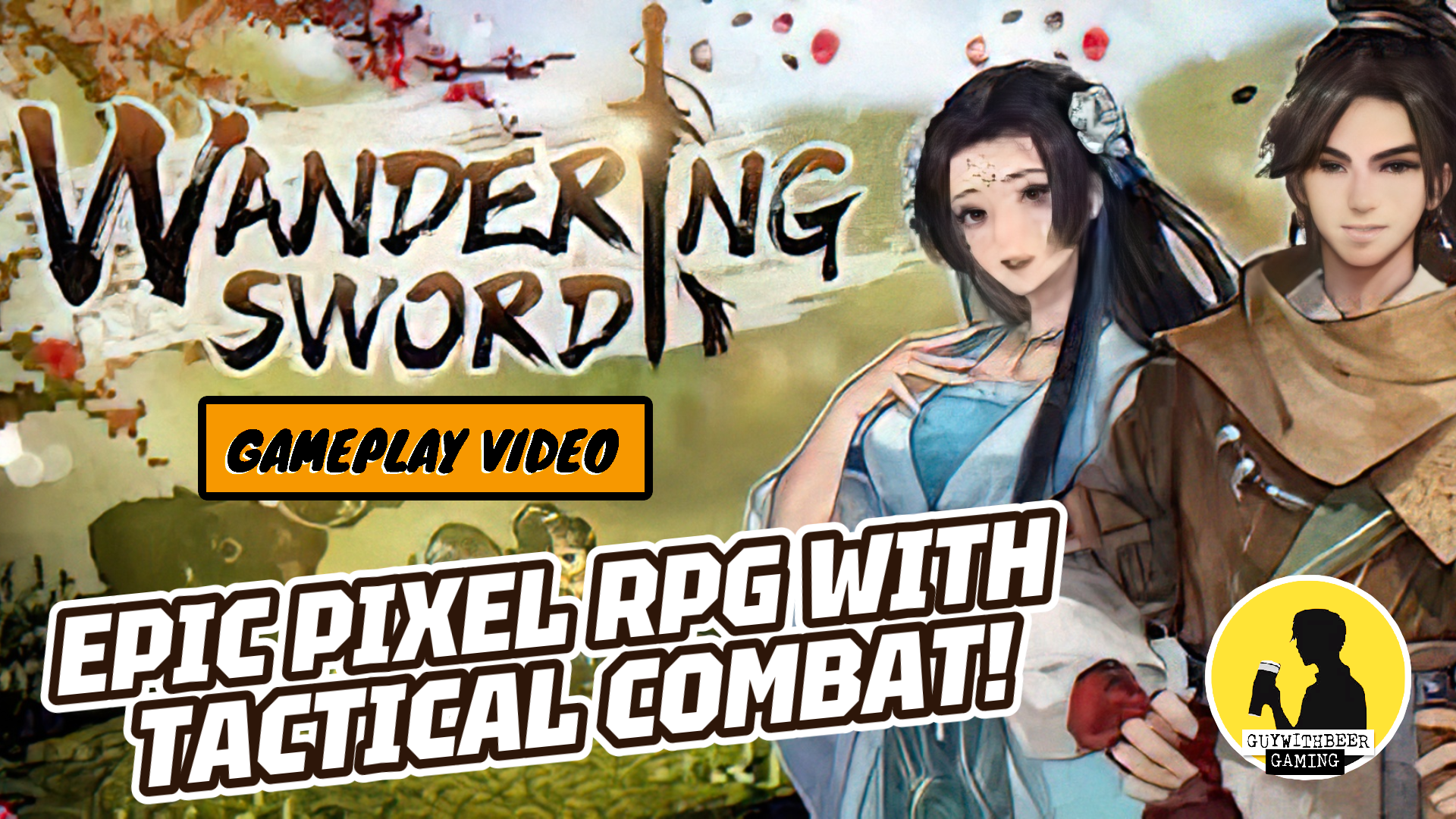EPIC PIXEL RPG WITH TACTICAL COMBAT | WANDERING SWORD GAMEPLAY #wanderingsword #gameplay #rpg