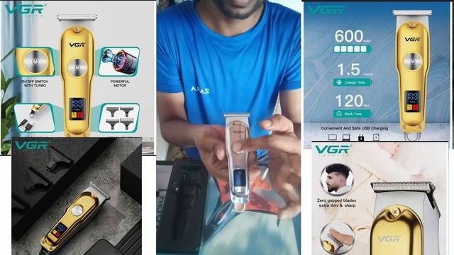 VGR V-290 TRIMMER UNBOXING and BEST TRIMMER UNDER-1000 ytshort tech unboxing review