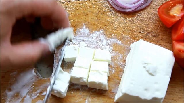 Овощной Салат фетой