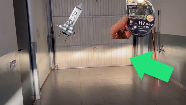 PRUEBA bombillas H7 de PHILIPS Racingvision GT200