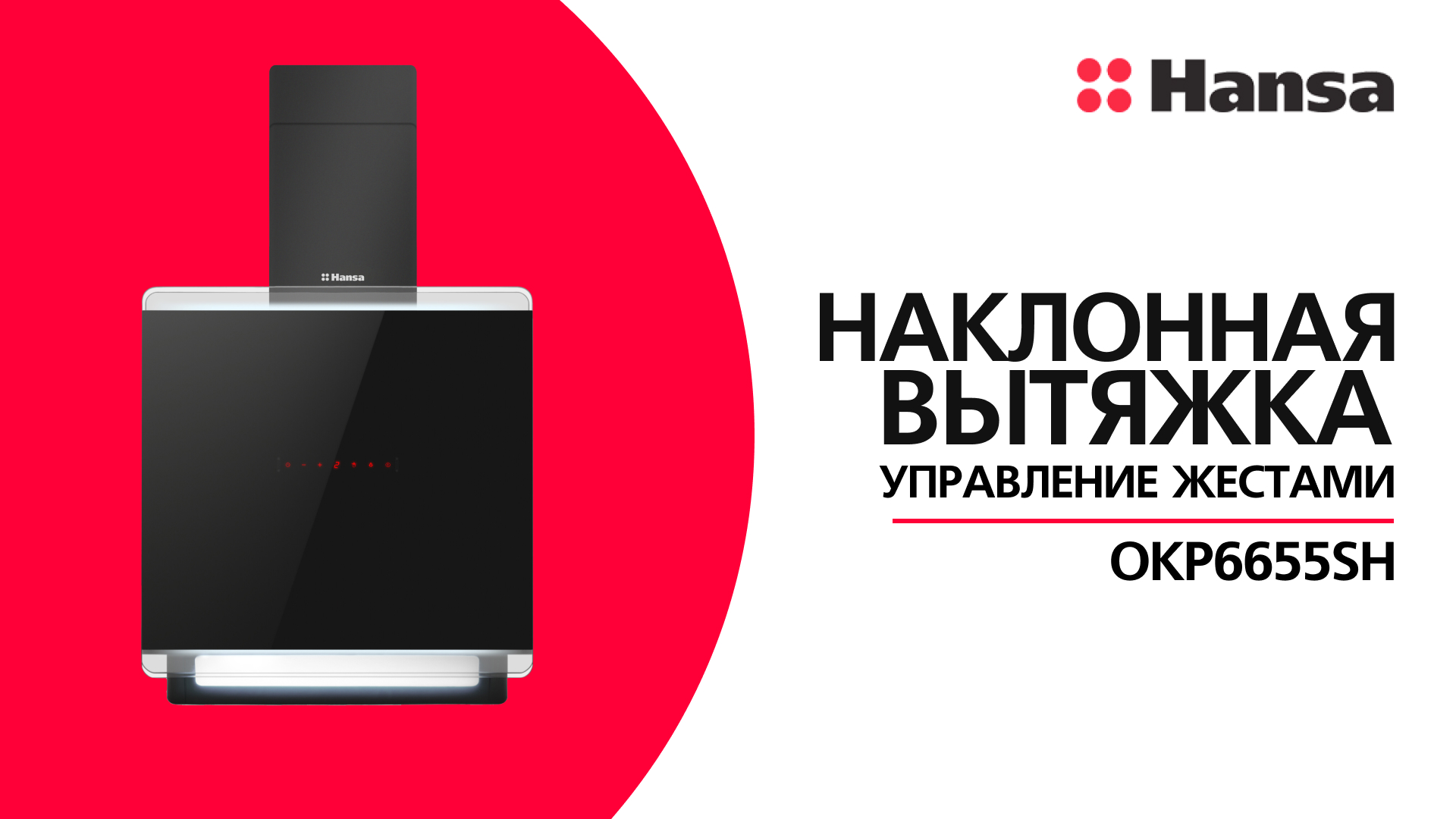 Наклонная вытяжка Hansa OKP6655SH