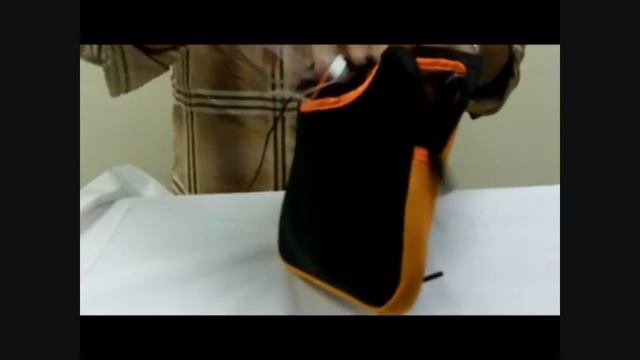Neoprene Soft Protective Case for iPad or 7-10" Netbook Computers or Portable DVD Players - Orange
