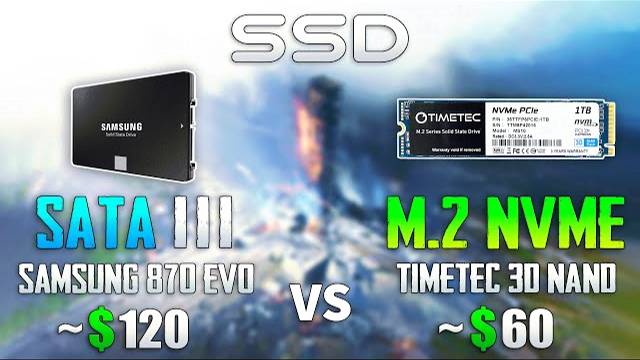 Cheapest SSD M.2 NVME vs Expensive SSD SATA III