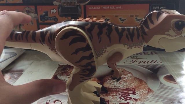 Обзор набора Jurassic world T-Rex Transport 75933