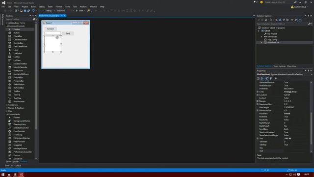 Carlosky - Basic TCP Server and Client in VB.NET WinForms