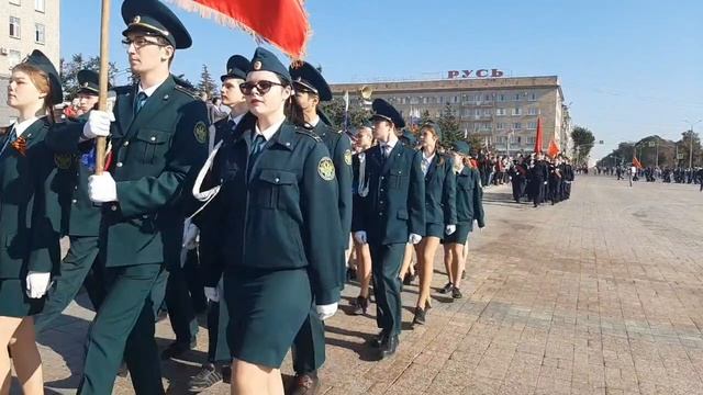 Шествие в честь 80-летия со дня первого парада Партизан, воевавших в Орловской области