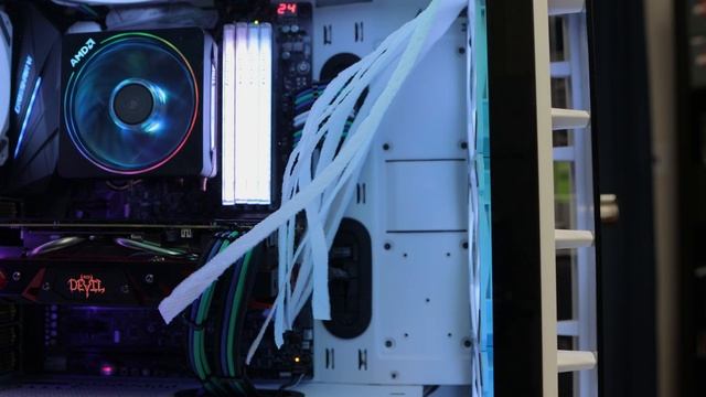 $25 RGB Fans | GIM KB-28 Review | Install Guide, Airflow Test & RGB Showcase
