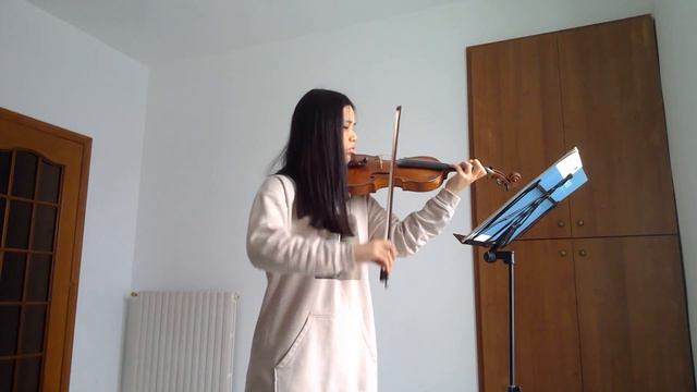 カイザー　ヴァイオリン練習曲No.8　Kayser Violin Etude No.8