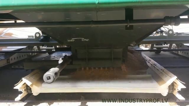 belt type wagon unloader - 500 m3/h / Установка разгрузки вагонов - хопперов - 500 m3/час