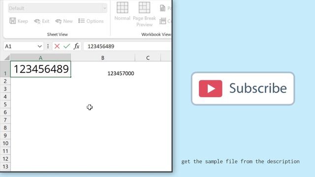 Round to Nearest 1000 - 100 - 10 / Quick Formula / Microsoft Excel