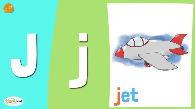 Letter J Practice _ Phonics and Vocabulary _ Think Read Write _ ELF Learning