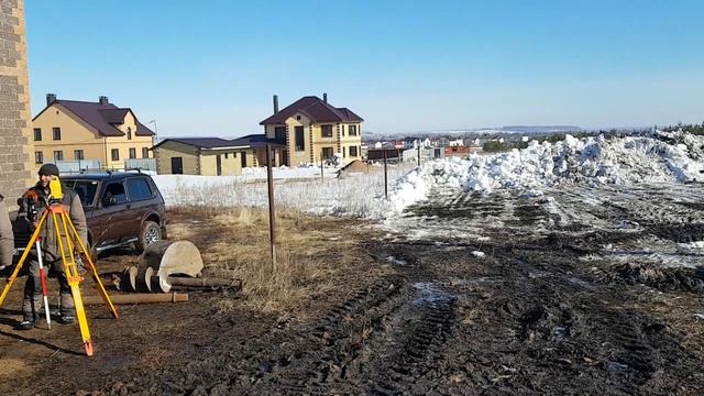 Начало строительства коттеджа в Булгаково
